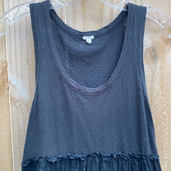 J.Crew black 100% Cotton dress, Size XS - Picture 3 of 6